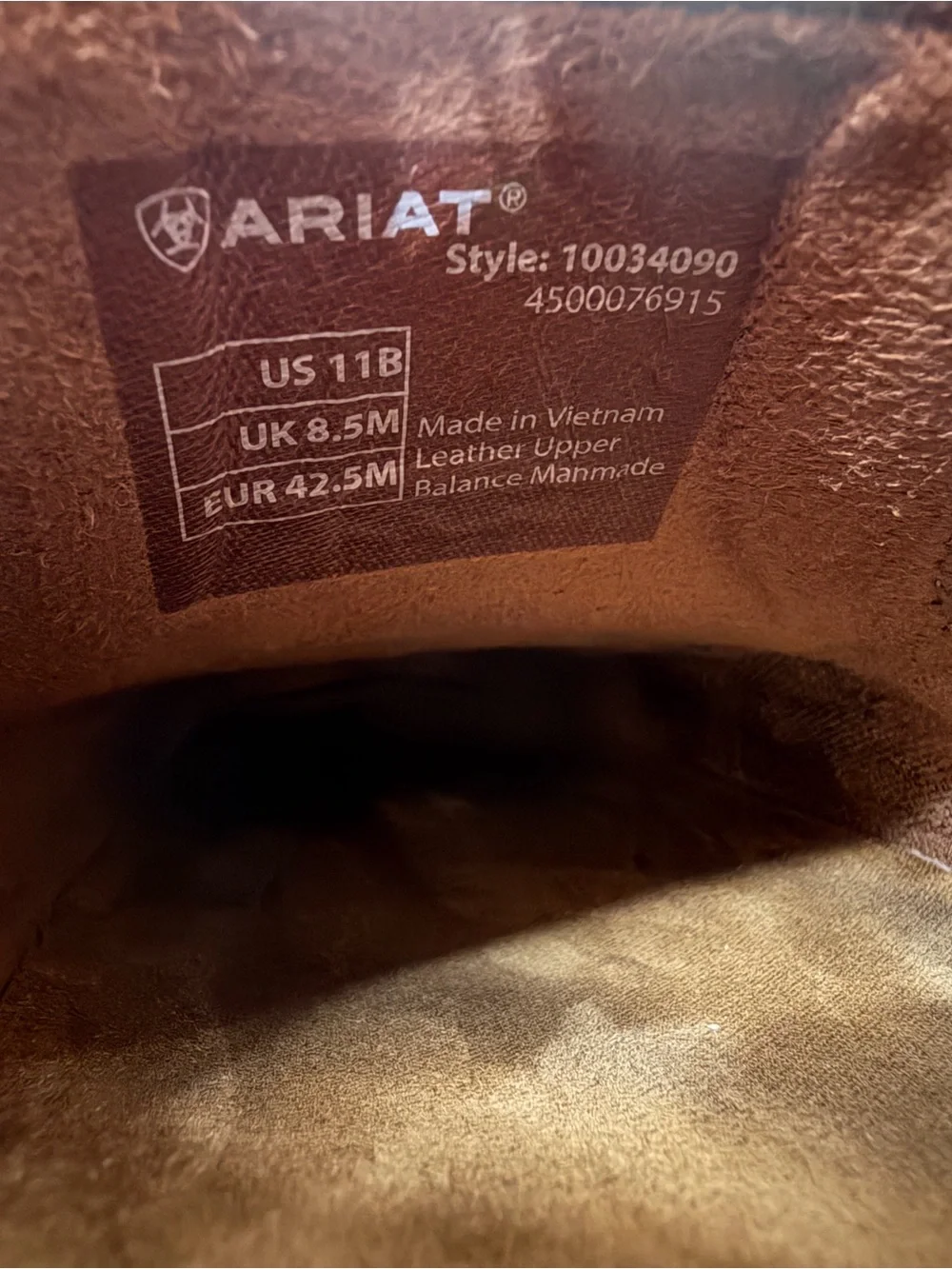 Ariat super comfortable